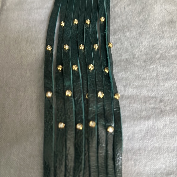 Snap Leather Bracelet - Picture 2 of 3